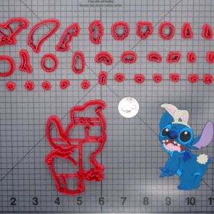 Easter - Lilo and Stitch - Stitch Bunny 266-G401 Cookie Cutter Set