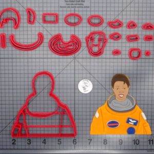 NASA Astronaut Mae Jemison 266-G296 Cookie Cutter Set