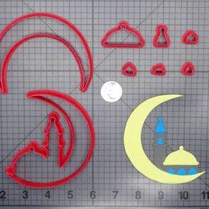 Ramadan - Moon Mosque 266-G319 Cookie Cutter Set