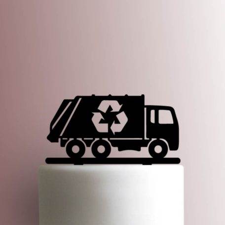 Recycle Truck 225-A884 Cake Topper