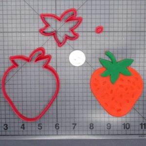 Strawberry 266-G964 Cookie Cutter Set