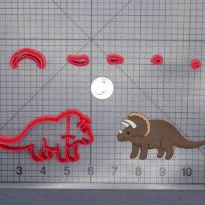 Triceratops Dinosaur Body 266-G346 Cookie Cutter Set