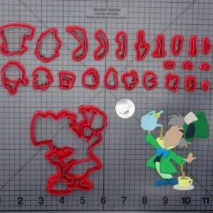 Alice in Wonderland - Mad Hatter 266-G588 Cookie Cutter Set