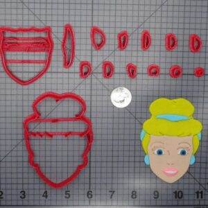 Cinderella Head 266-G510 Cookie Cutter Set