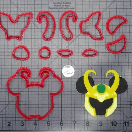 Disney Ears - Loki 266-G378 Cookie Cutter Set
