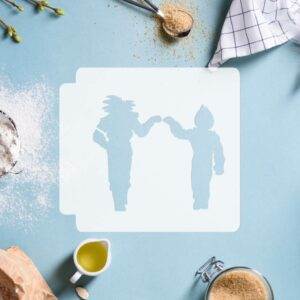 Dragon Ball Z - Goku and Vegeta 783-F410 Stencil