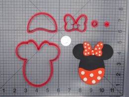 Easter - Minnie Mouse Egg 266-G682 Cookie Cutter Set