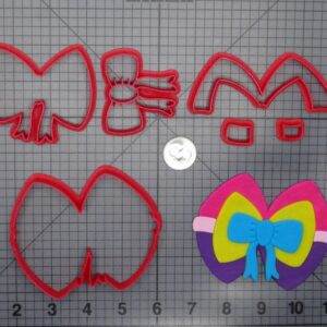 Fancy Nancy - Bow 266-G511 Cookie Cutter Set