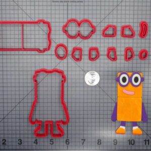 Numberblocks - Two 266-G269 Cookie Cutter Set