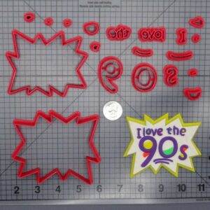 Rugrats - I Love the 90s 266-G553 Cookie Cutter Set