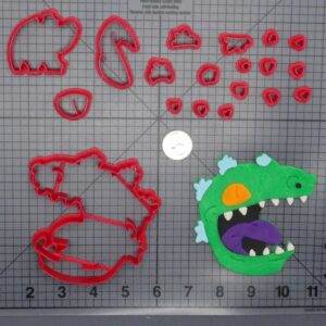 Rugrats - Reptar Dinosaur Head 266-G552 Cookie Cutter Set