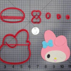 Sanrio - My Melody Head 266-G550 Cookie Cutter Set