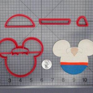 Disney Ears - The Little Mermaid - Eric 266-G701 Cookie Cutter Set
