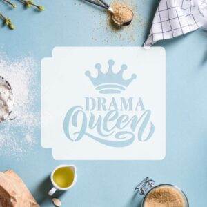 Drama Queen 783-G055 Stencil