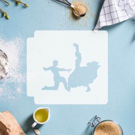 Flamenco Dancers 783-G022 Stencil