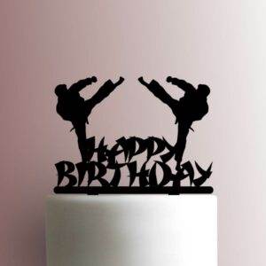 Karate Happy Birthday 225-A969 Cake Topper