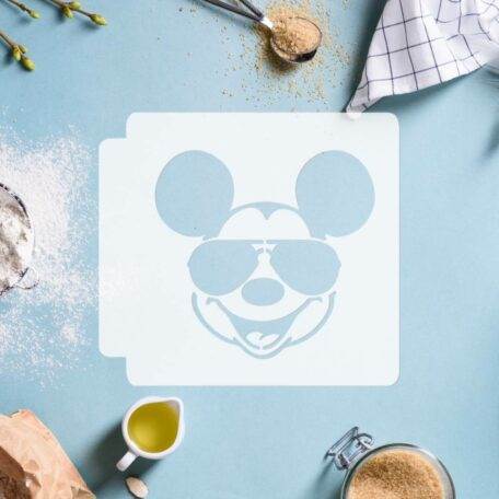 Mickey Mouse in Sunglasses 783-F605 Stencil