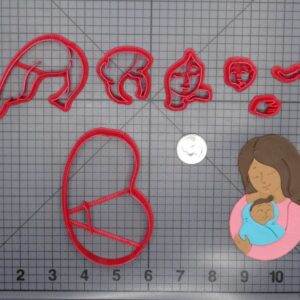 Mom and Baby 266-G908 Cookie Cutter Set