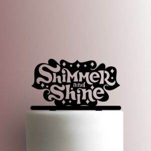 Shimmer and Shine Logo 225-A973 Cake Topper