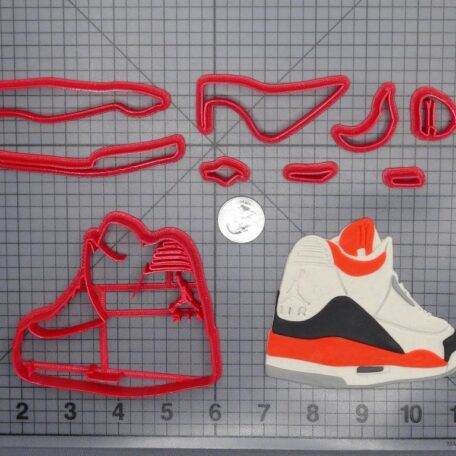 Amazon.com: Air Jordan 1 Retro Cookie Cutter and Stamp Set - Left/Right - Sneaker  Cookie Cutter - Shoe Cookie Cutter - 3D Printed Cutter - BakerDreams  (Large) : Handmade Products