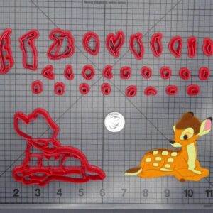 Bambi Deer Body 266-F677 Cookie Cutter Set