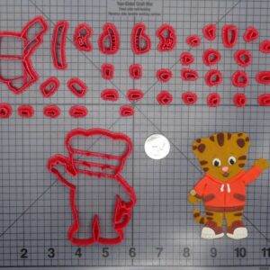 Daniel Tiger Body 266-D671 Cookie Cutter Set