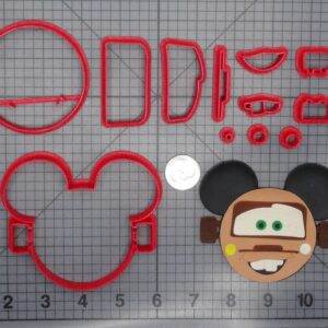 Disney Ears - Cars - Tow Mater 266-G860 Cookie Cutter Set