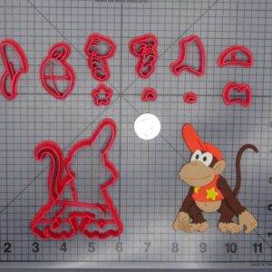 Donkey Kong - Diddy Kong Body 266-F449 Cookie Cutter Set
