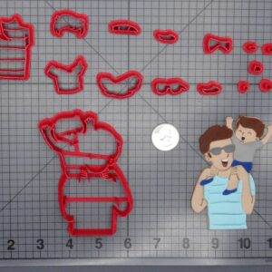 Father and Son 266-G942 Cookie Cutter Set