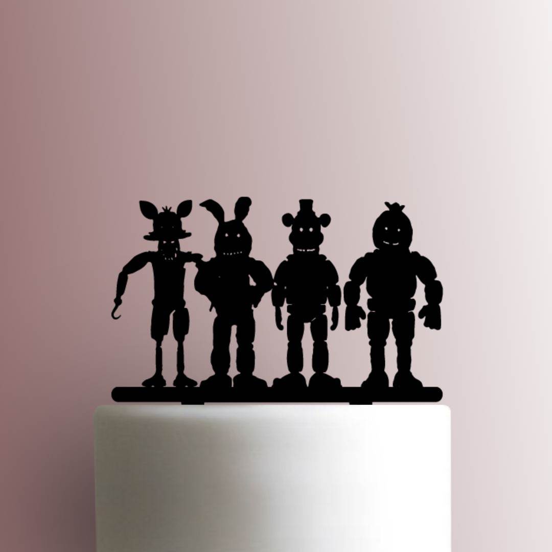 Five Nights at Freddys Gang 225-A984 Cake Topper