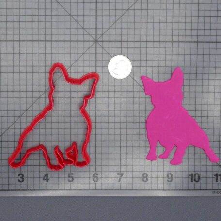 French Bulldog Dog Body 266-G850 Cookie Cutter Silhouette