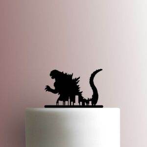 Godzilla and City 225-B030 Cake Topper