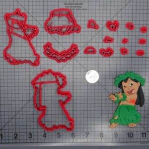 Lilo And Stitch - Lilo Hula Body 266-E408 Cookie Cutter Set