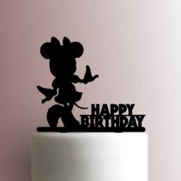 Minnie Mouse Happy Birthday 225-B054 Cake Topper