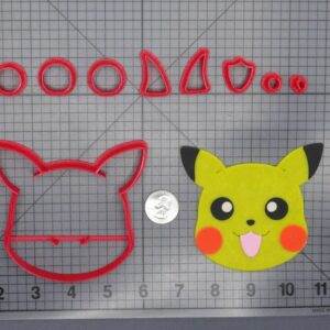 Pokemon - Pikachu Head 266-G861 Cookie Cutter Set