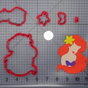 The Little Mermaid - Ariel 266-G283 Cookie Cutter Set