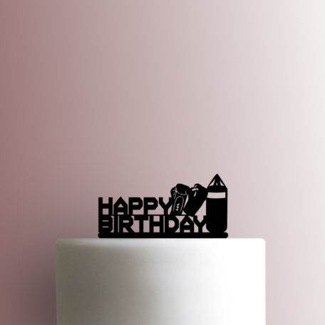Boxing Happy Birthday 225-B093 Cake Topper