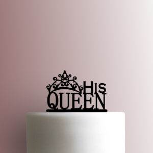 His Queen 225-B089 Cake Topper