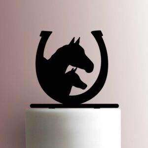 Horseshoe 225-B084 Cake Topper