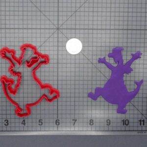 Journey into Imagination - Figment Dragon Body 266-G887 Cookie Cutter Silhouette