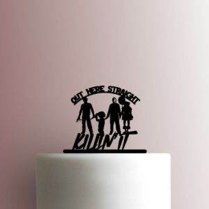 Out Here Straight Killin It 225-B057 Cake Topper