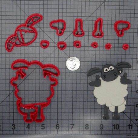 Shaun the Sheep - Timmy Body 266-H156 Cookie Cutter Set