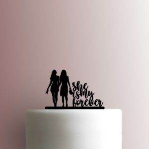 She Is My Forever 225-B111 Cake Topper