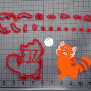 Turning Red - Meilin Red Panda Body 266-H012 Cookie Cutter Set