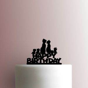 Aristocats Happy Birthday 225-B163 Cake Topper