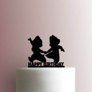 Chip and Dale Happy Birthday 225-B170 Cake Topper