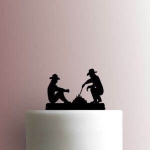 Cowboy Bonfire 225-B169 Cake Topper