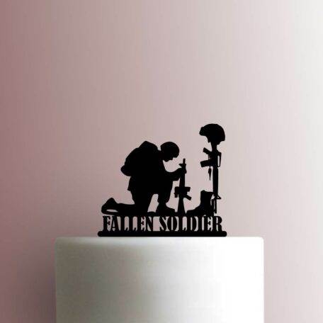 Fallen Soldier 225-B150 Cake Topper