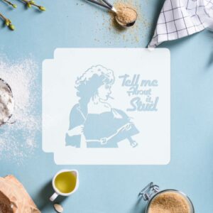 Grease - Sandy Tell Me About it Stud 783-G704 Stencil