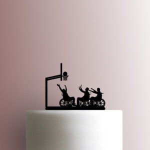 Wheelchair Basketball 225-B213 Cake Topper